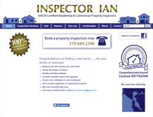 Tablet Screenshot of inspectorian.com